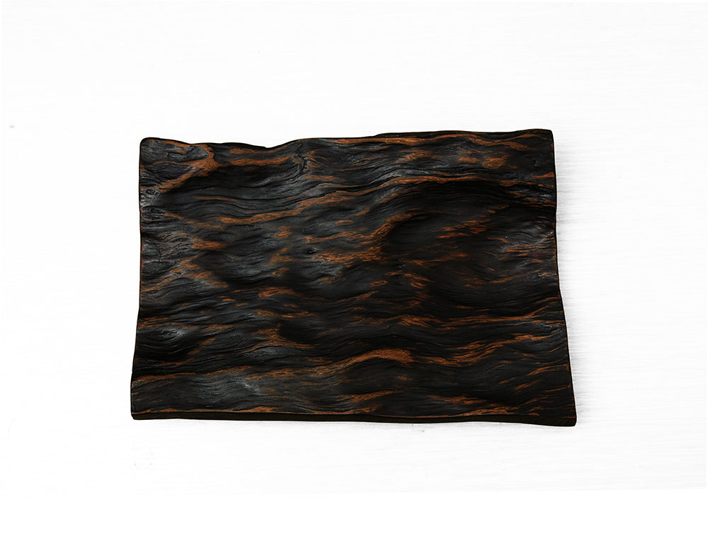 横幅39cm】屋久杉樹皮 木の器 漆仕上げ – まなこの音