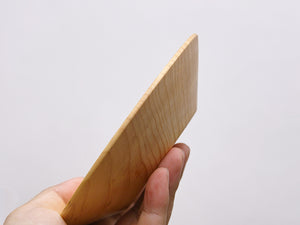 銘木皿　木の器　5寸皿　桧・桧（ひのき）　