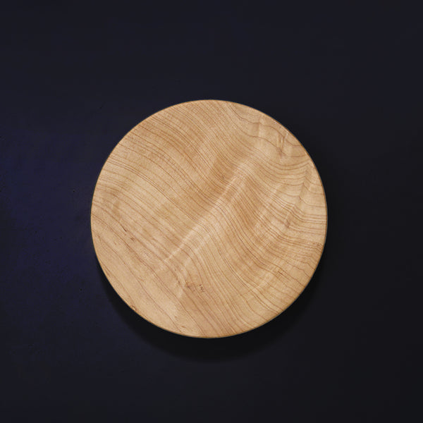 【径15cm】5寸皿  樹種：桧・檜（ひのき） / 木の器 旋盤挽き 蜜蝋ワックス仕上げ