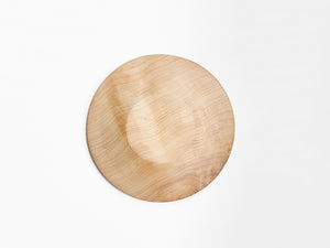 【径15cm】5寸皿  樹種：桧・檜（ひのき） / 木の器 旋盤挽き 蜜蝋ワックス仕上げ