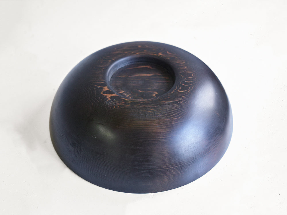 【径20cm】大椀 鉢  樹種：屋久杉 / 木の器 旋盤挽き 拭き漆仕上げ