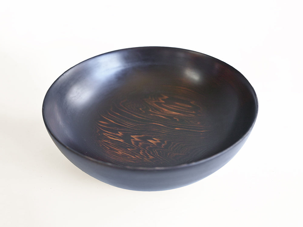 【径20cm】大椀 鉢  樹種：屋久杉 / 木の器 旋盤挽き 拭き漆仕上げ