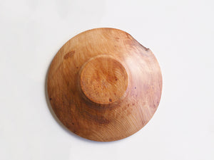 【径15cm】5寸皿  樹種：屋久杉 / 木の器 旋盤挽き 蜜蝋ワックス仕上げ