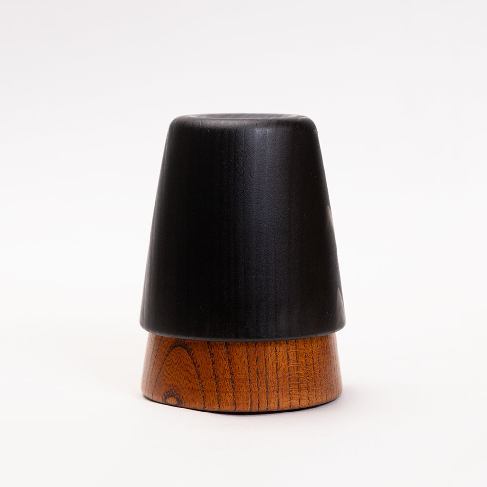 【横幅8cm】そば猪口 樹種：神代杉  拭き漆仕上げ / 埋もれ木,カップ,コップ,木製