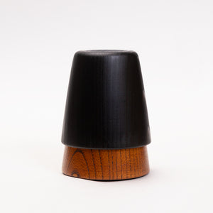 【横幅8cm】そば猪口 樹種：神代杉  拭き漆仕上げ / 埋もれ木,カップ,コップ,木製