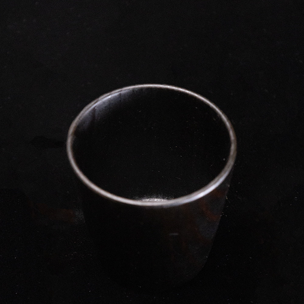 【横幅8cm】そば猪口 樹種：神代杉  拭き漆仕上げ / 埋もれ木,カップ,コップ,木製