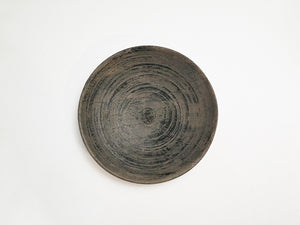 【径12cm】4寸皿  樹種：桐 / 木の器 旋盤挽き 拭き漆仕上げ 菓子皿 茶托 銘々皿