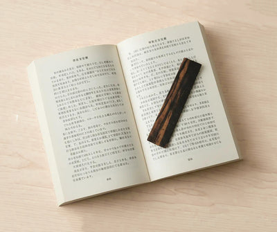 【稀少個体】【長さ13cm】平安時代の挟算に着想｜珍しい木のしおり