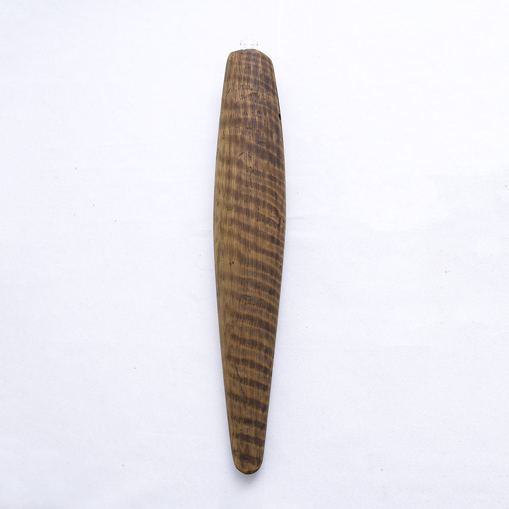 【総高31cm】屋久杉 虎杢 花器 一輪挿し 壁掛け