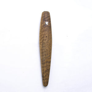 【総高31cm】屋久杉 虎杢 花器 一輪挿し 壁掛け