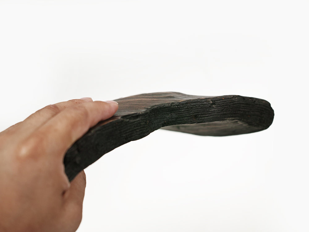 【横幅22cm】屋久杉 朽ち木  木の器  拭き漆仕上げ お皿