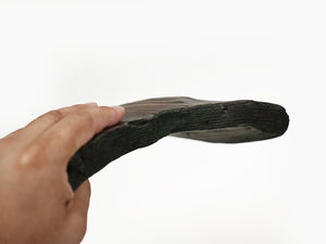 【横幅22cm】屋久杉 朽ち木  木の器  拭き漆仕上げ お皿